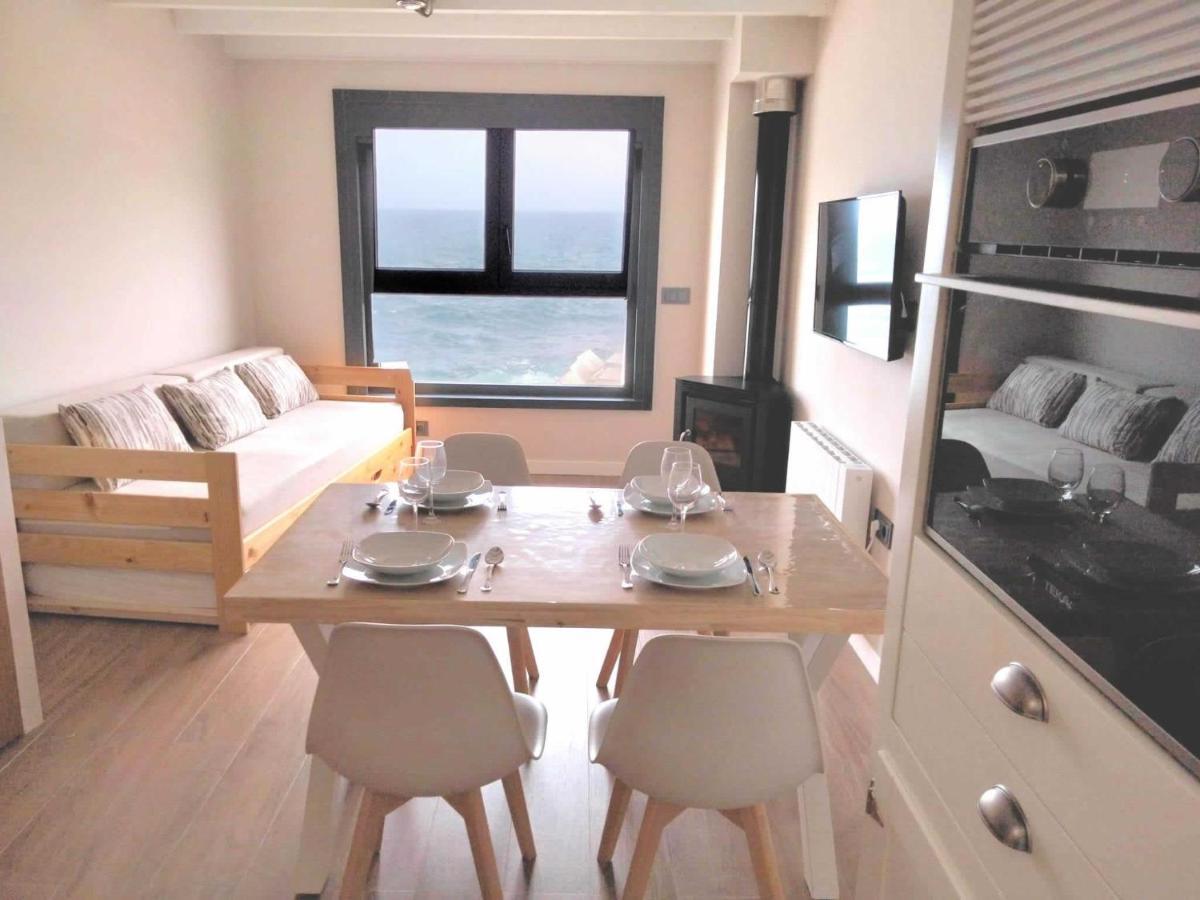 Vila Marina. Casa Marinera Con Terraza Sobre El Mar En Caion Cayón Exteriér fotografie